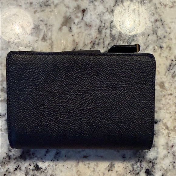 Coach Textured Black Leather Wallet - Picture 3 of 5